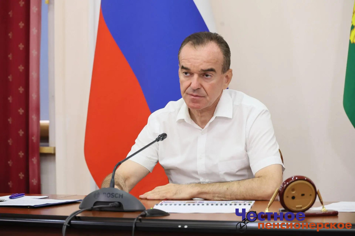 Губернатор Кубани Вениамин Кондратьев встретился с председателем избирательной комиссии края Алексеем Черненко