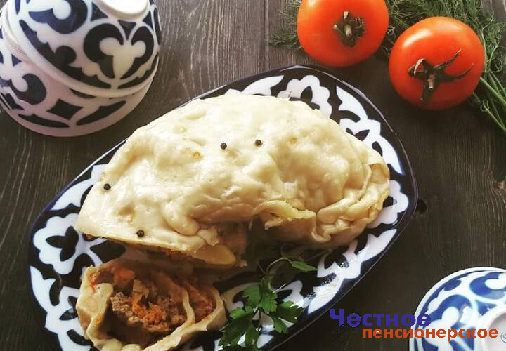 Ханум: быстрый мясной рулет по-узбекски на пару