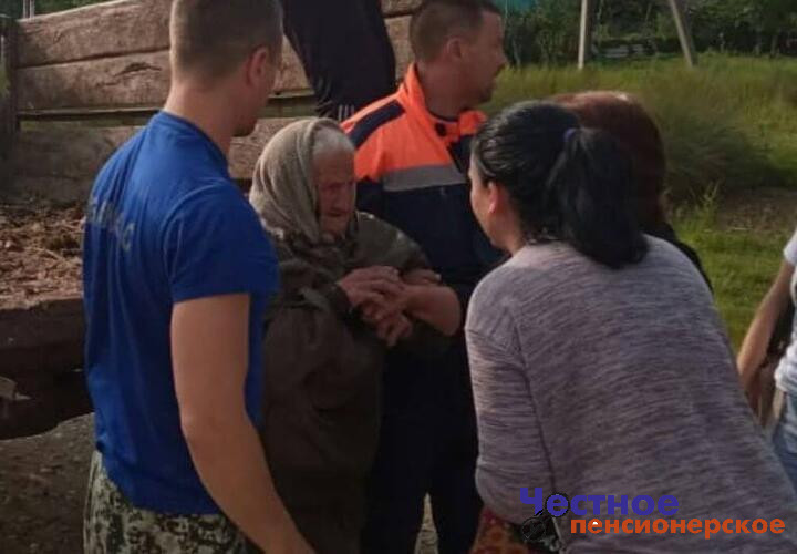 Нашли 81-летнюю пенсионерку, жительницу Апшеронска, которая 8 дней блуждала в лесу