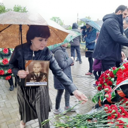 В День Победы в небольшом кубанском поселке открыли мемориал памяти