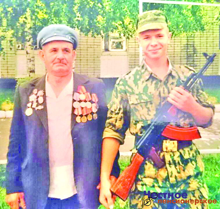 Он шёл в бой за родную землю