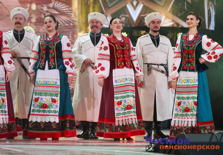 Кубанский казачий хор будет выступать на одной сцене с гимнастками