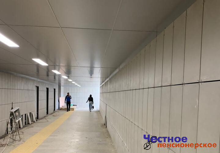 В Краснодаре не сумели завершить в срок строительство подземного перехода на улице Красных Партизан