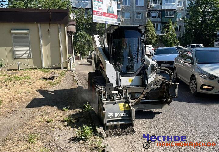 В Краснодаре приступили к ремонту улицы Рашпилевской