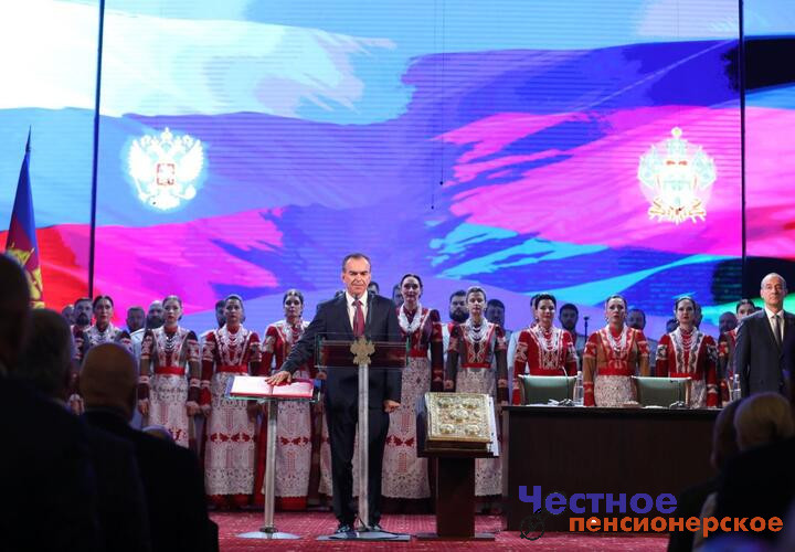 Вениамин Кондратьев принес присягу, состоялась церемония вступления в должность губернатора Краснодарского края