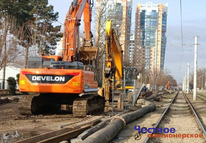 Власти Краснодара рассказали, как идет замена коллектора на улице Московской